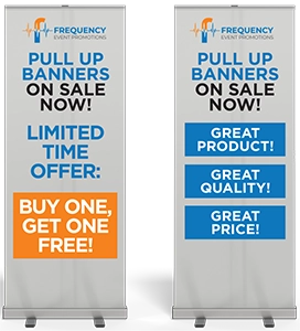 Pull Up Banner Offer